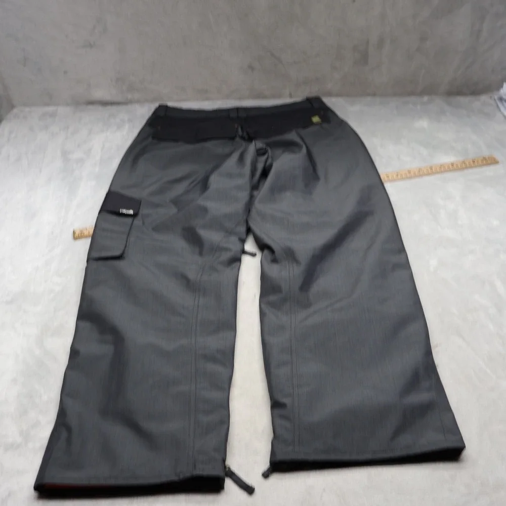 Planet Earth Snow Pants Men Medium Black Ski Winter Technical Eco Friendly 34x31